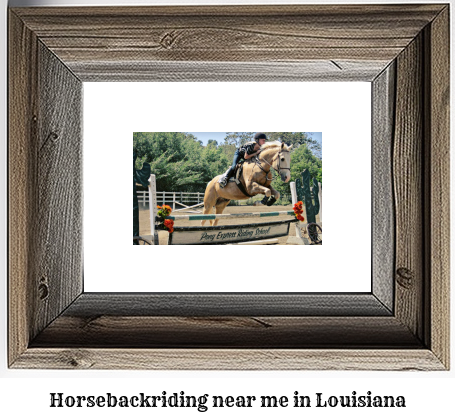 horseback riding Louisiana